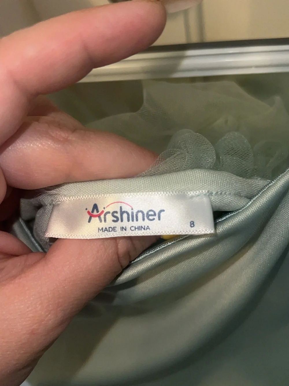 Arshiner Girls Size 8 Embroidered Tulle Fairy Princess Dress
